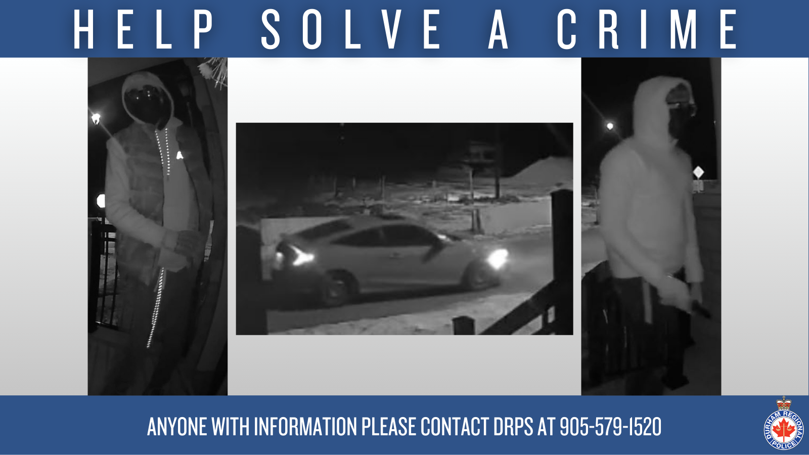 Reference image 1 for Police Search for Suspects After Attempted Break-and-Enter in Pickering