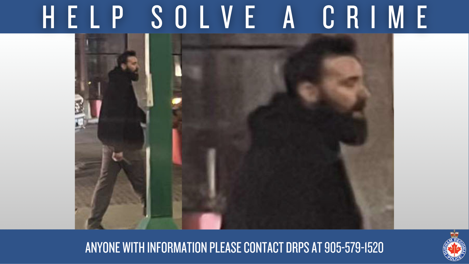 Reference image 1 for Suspect Wanted for Assault in Oshawa