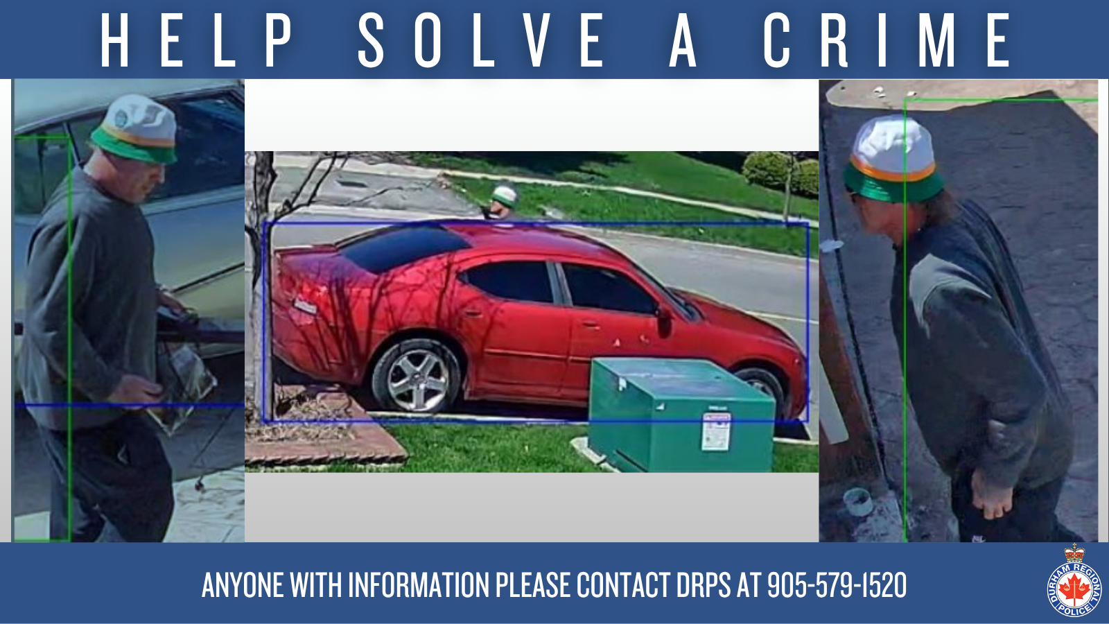 Reference image 1 for Suspect Sought After Break-and-Enter at Residence in Pickering