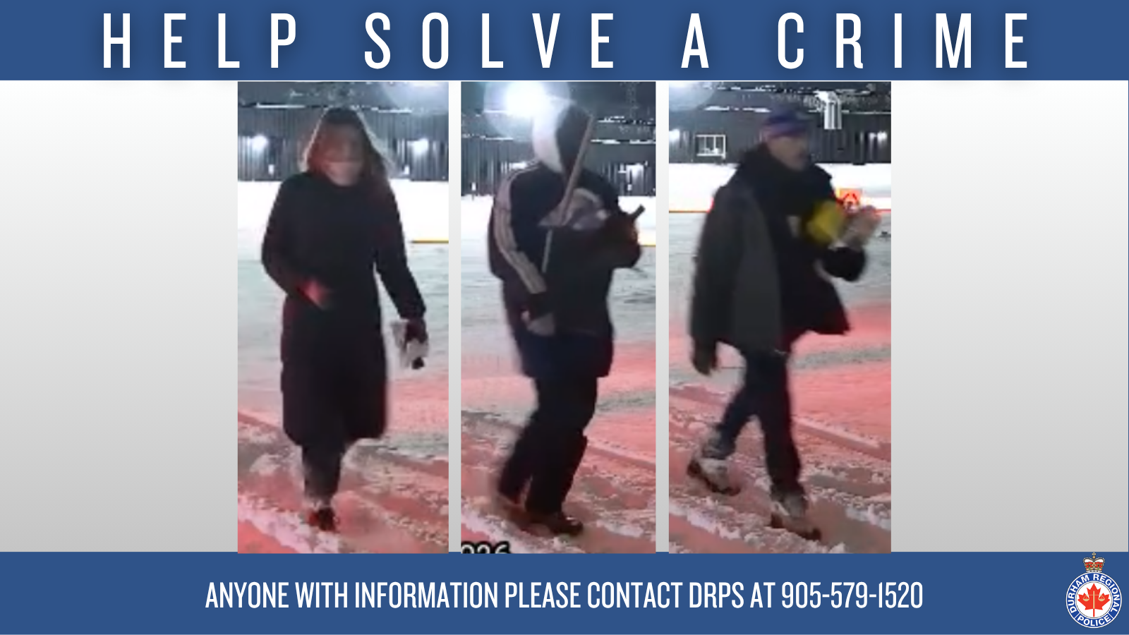 Reference image 1 for Three Suspects Wanted After Break-and-Enter in Pickering