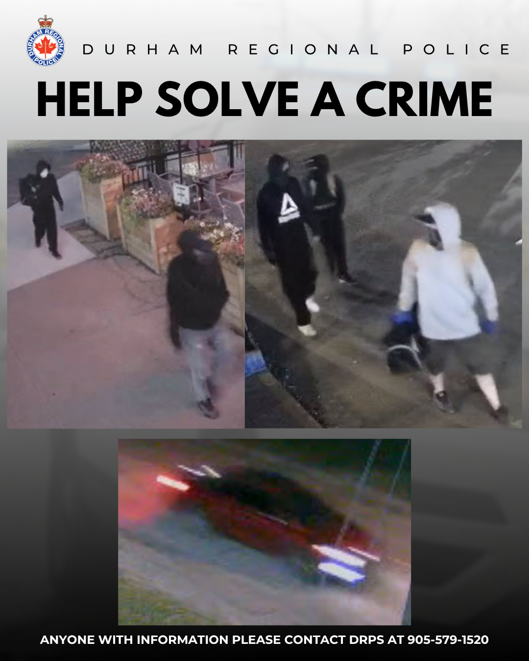 Reference image 1 for Suspects Sought for Multiple Break-and-Enters in Oshawa and Clarington