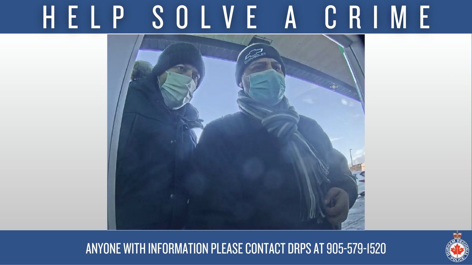 Reference image 1 for Suspects Wanted for Bank Fraud in Oshawa