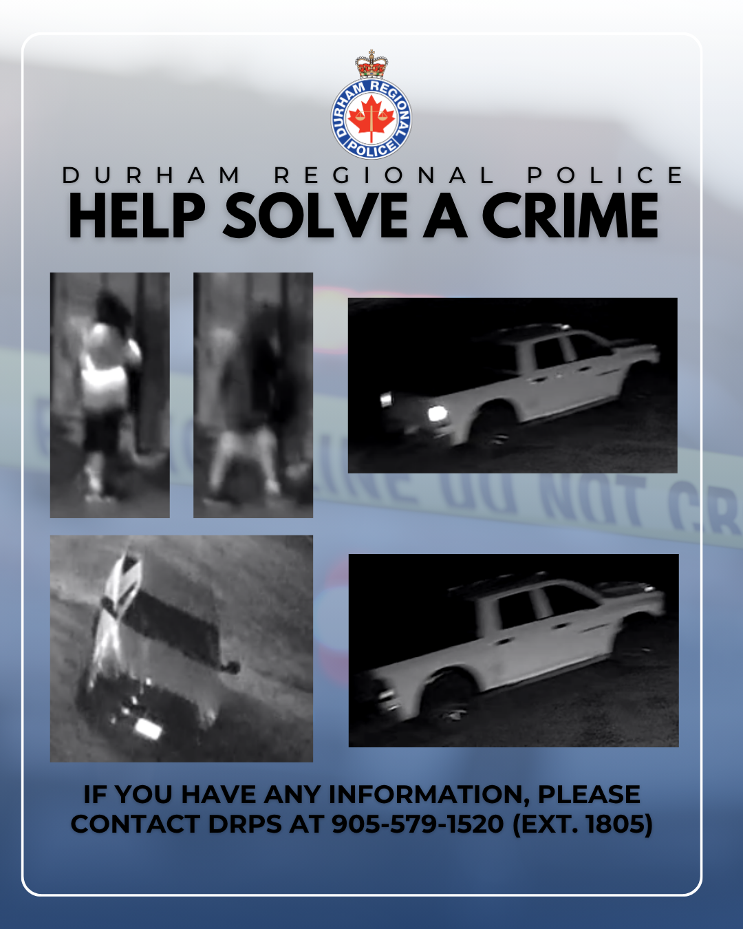 Reference image 1 for Police looking for two Break-and-Enter suspects