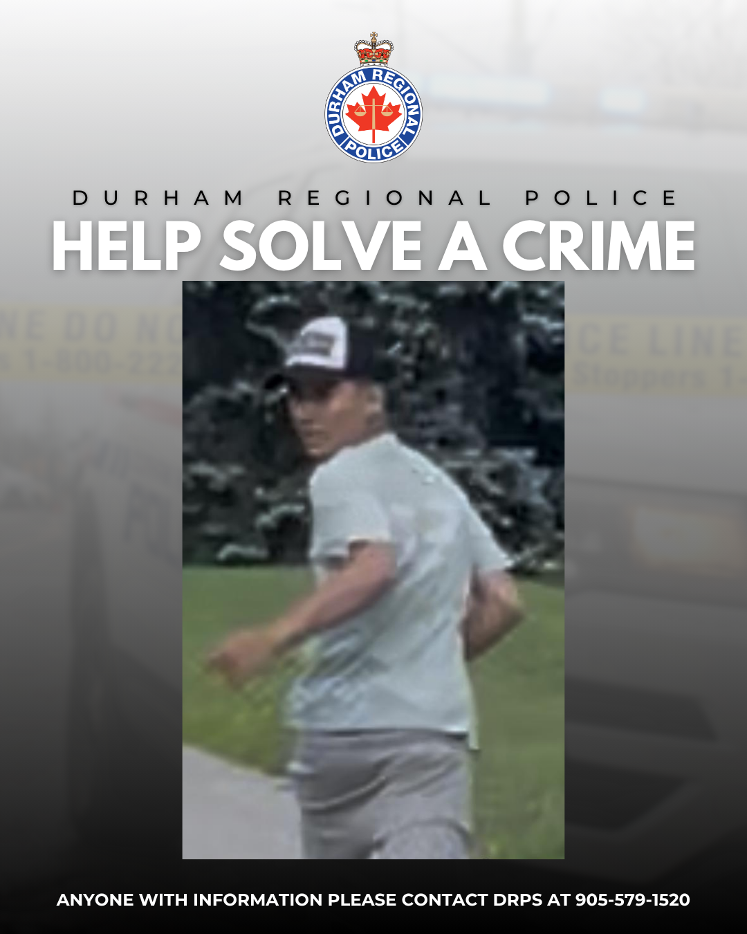 Reference image 1 for Suspect Sought for Robbery in Ajax