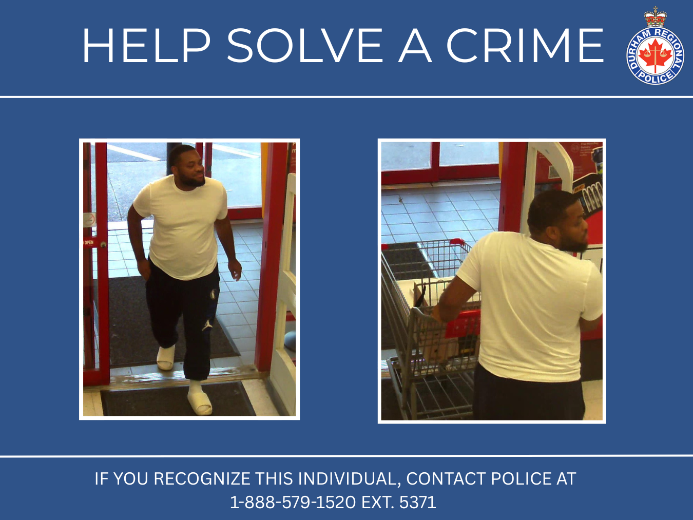 Reference image 2 for Police are looking to identify a suspect in a fraud.