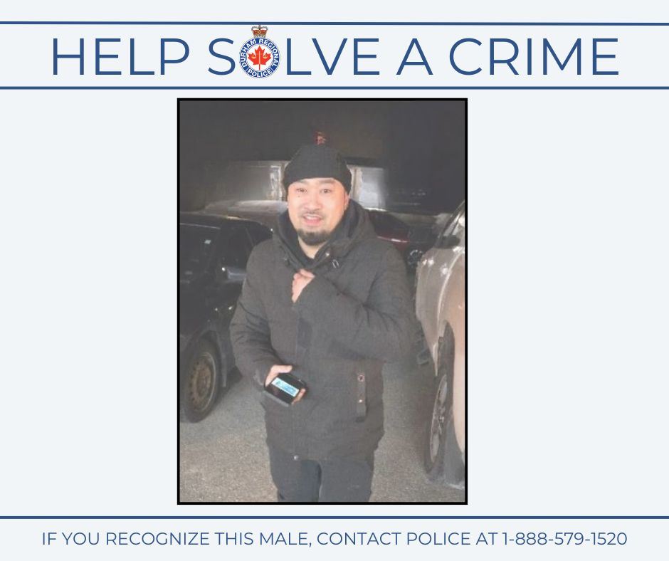 Reference image 1 for Police are seeking the public’s assistance in identifying a suspect involved in a fraud investigation in Bowmanville.