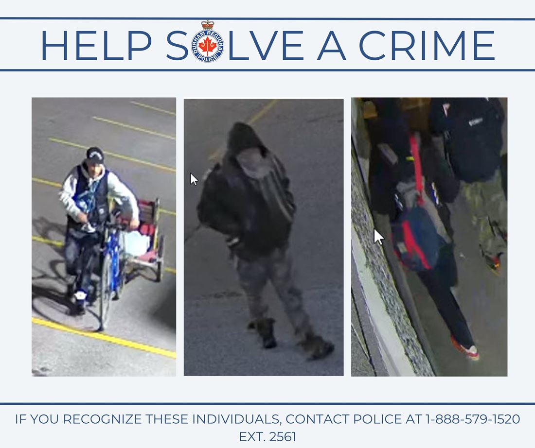 Reference image 1 for Three Suspects Wanted in Storage Unit Theft